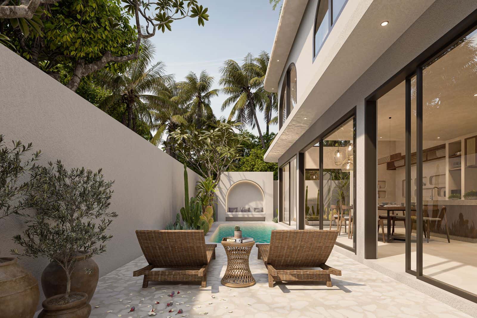 FOR SALE 2 BEDROOM VILLA IN SESEH BALI WITH INVESTMENT POTENTIAL BE-1182 